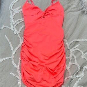 Katie J NYC Neon Amelia Dress Junior M